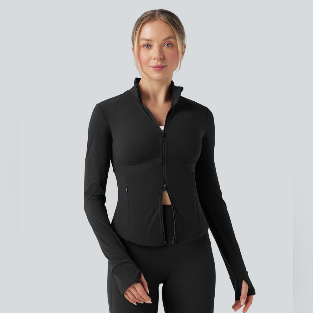 NWT!! HALARA UltraSculpt Black Jacket - Size large